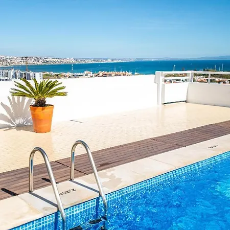 Amazing Sea View With Pool - Atjoanas Apartmán *